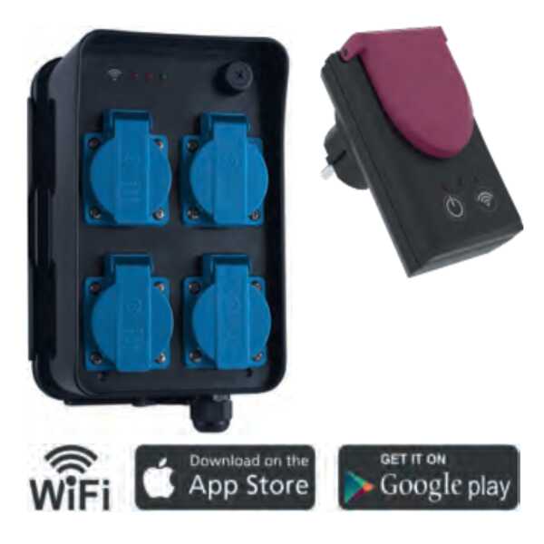 AquaForte Smart Timer Steckdosen Wi-Fi