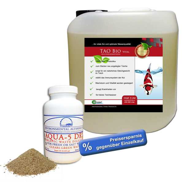 Aqua - 5 Dry Tao Bio Biovital Starterset