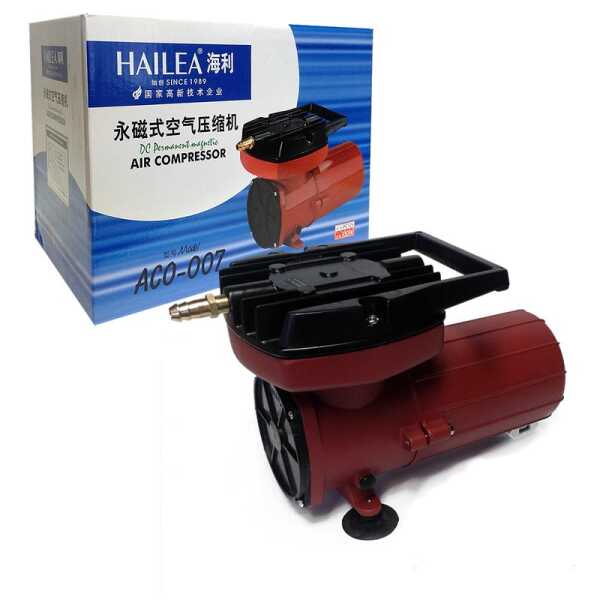 Hailea 12 V-Transportbelüfter ACO-007, 8400 L/h - 140 L/min