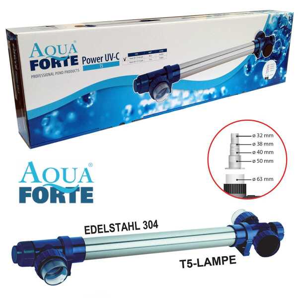 Aqua Forte Power UVC, 40 Watt, T5 / INOX