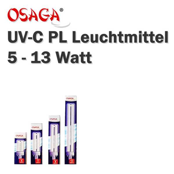 OSAGA UV-C Ersatzlampe PL 5 Watt, Sockel G23