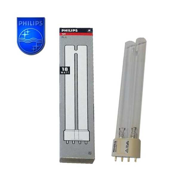 UV-C Ersatzlampe Philips PL 18 Watt (Sockel 2G11 - 4 Pin)
