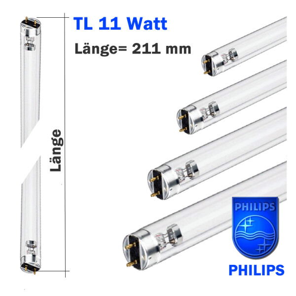 UV-C Philips Ersatzlampen TL 11 Watt