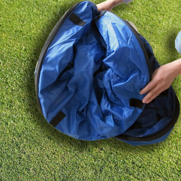 Flexi Bowl - Flexible Faltbecken mit Abdecknetz und Tasche Ø 90 cm x H 60 cm - Inhalt 380 Liter