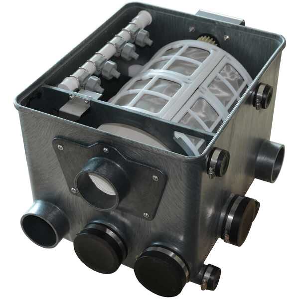 AquaForte Trommelfilter ATF-1 G Kunststoff neues Modell incl. Steuerung und Deckel