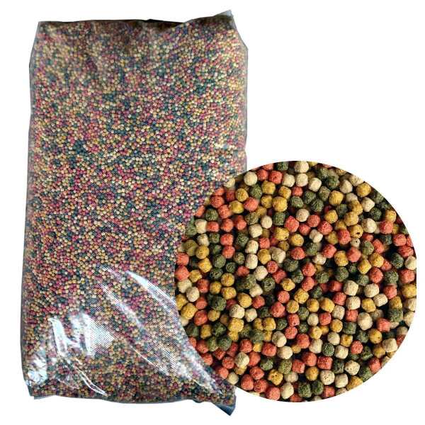 Basic 4 Sorten Multi Mix Futter für Zierfische 15 kg (± 40 Liter)