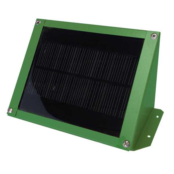 Solarzellenplatte Koi Cafe grün