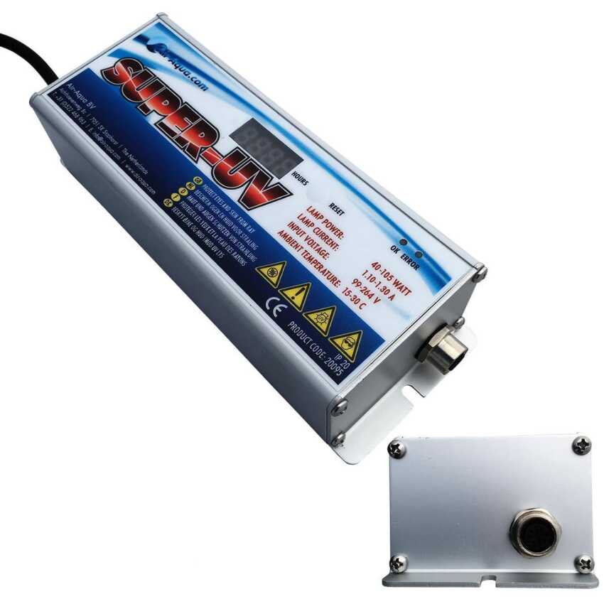 Trafo 40 Watt T5 UVC Vorschaltgerät Ersatztrafo für Koi Power Aquaforte Neue Art 