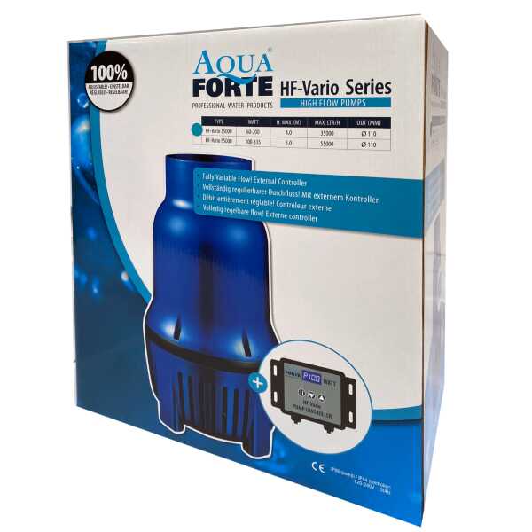 Aquaforte HF Vario S regelbare Rohrpumpe 25000 - 35000 - 55000