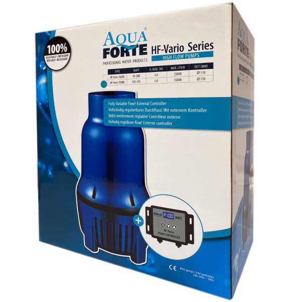 Aquaforte HF 55000 Vario-S Rohrpumpe regelbar
