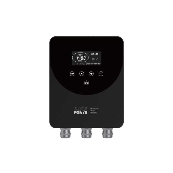 AquaForte Vario+ 2  Frequenzumrichter IsaverX mit Touch & Zeitschaltuhr