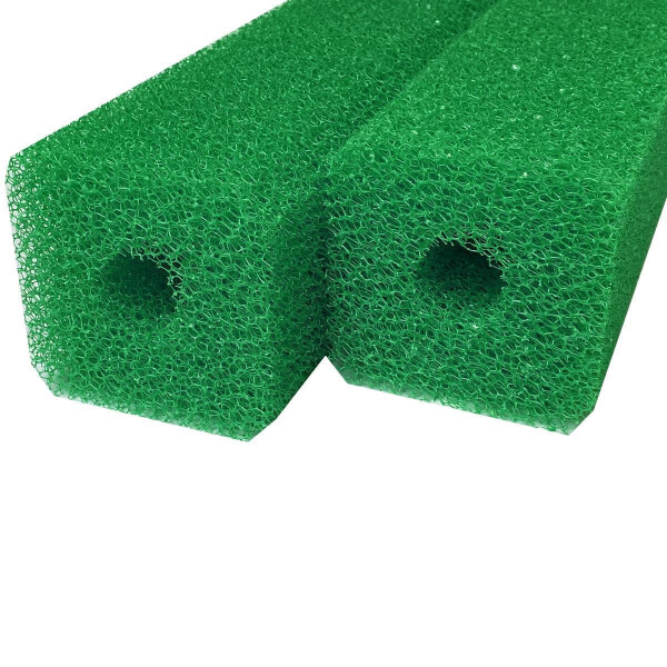 Cube-X Schaumstoffpatronen - Filterpatronen grün 10 x 10 cm