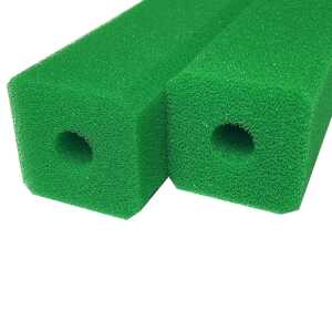 Cube-X Schaumstoff Filterpatronen grün 10 x 10 cm...