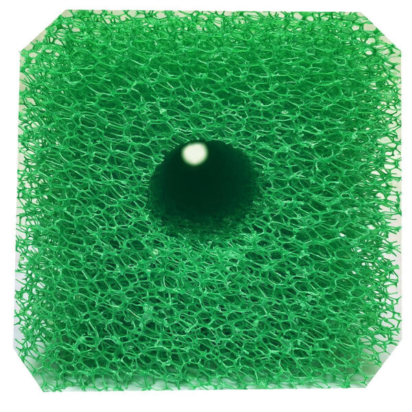 Cube-X Schaumstoff Filterpatronen grün 10 x 10 cm mittel 20 PPI 39 cm