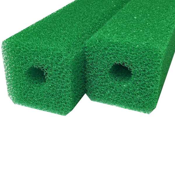 Cube-X Schaumstoff Filterpatronen grün 10 x 10 cm mittel 20 PPI 50 cm