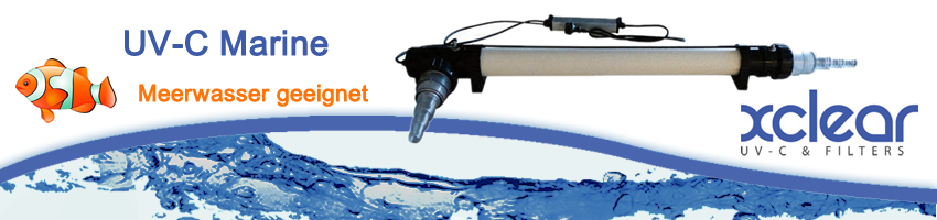 Marine UV-C ideal für Seewasser und Schwimmbad Anwendungen